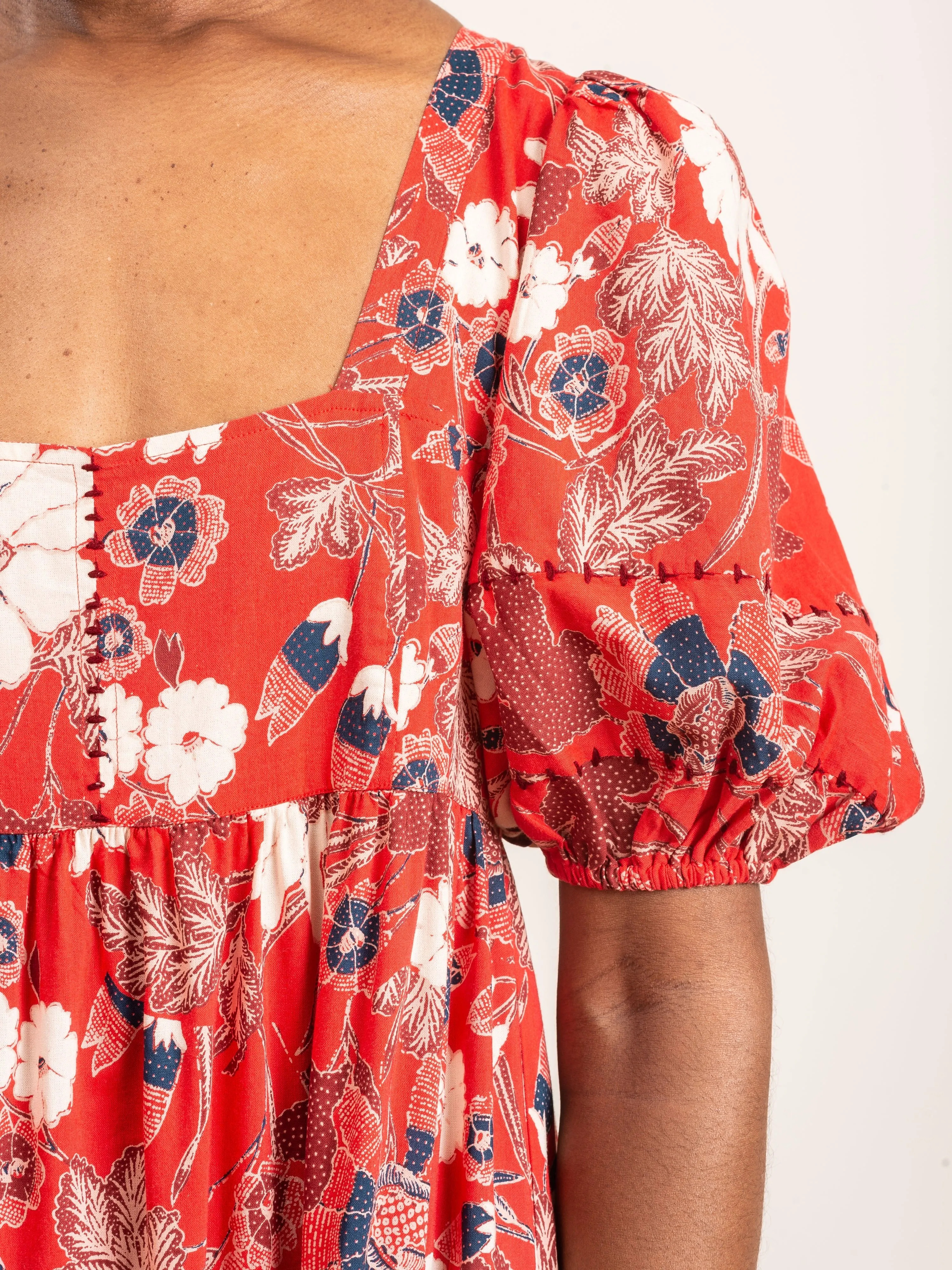 nora dress - scarlet