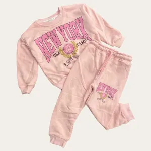 'NY' Camp Jogging Set S-95