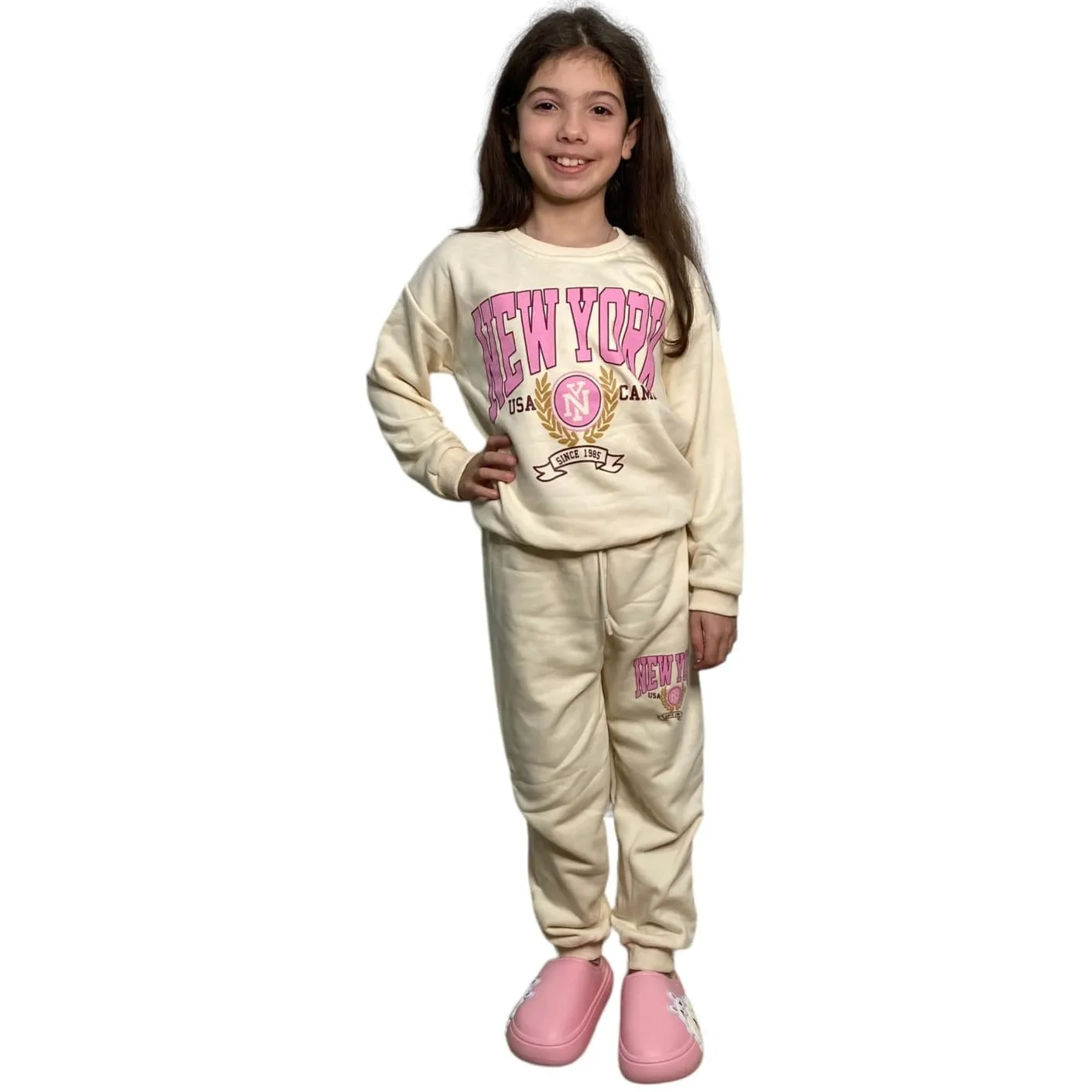 'NY' Camp Jogging Set S-95