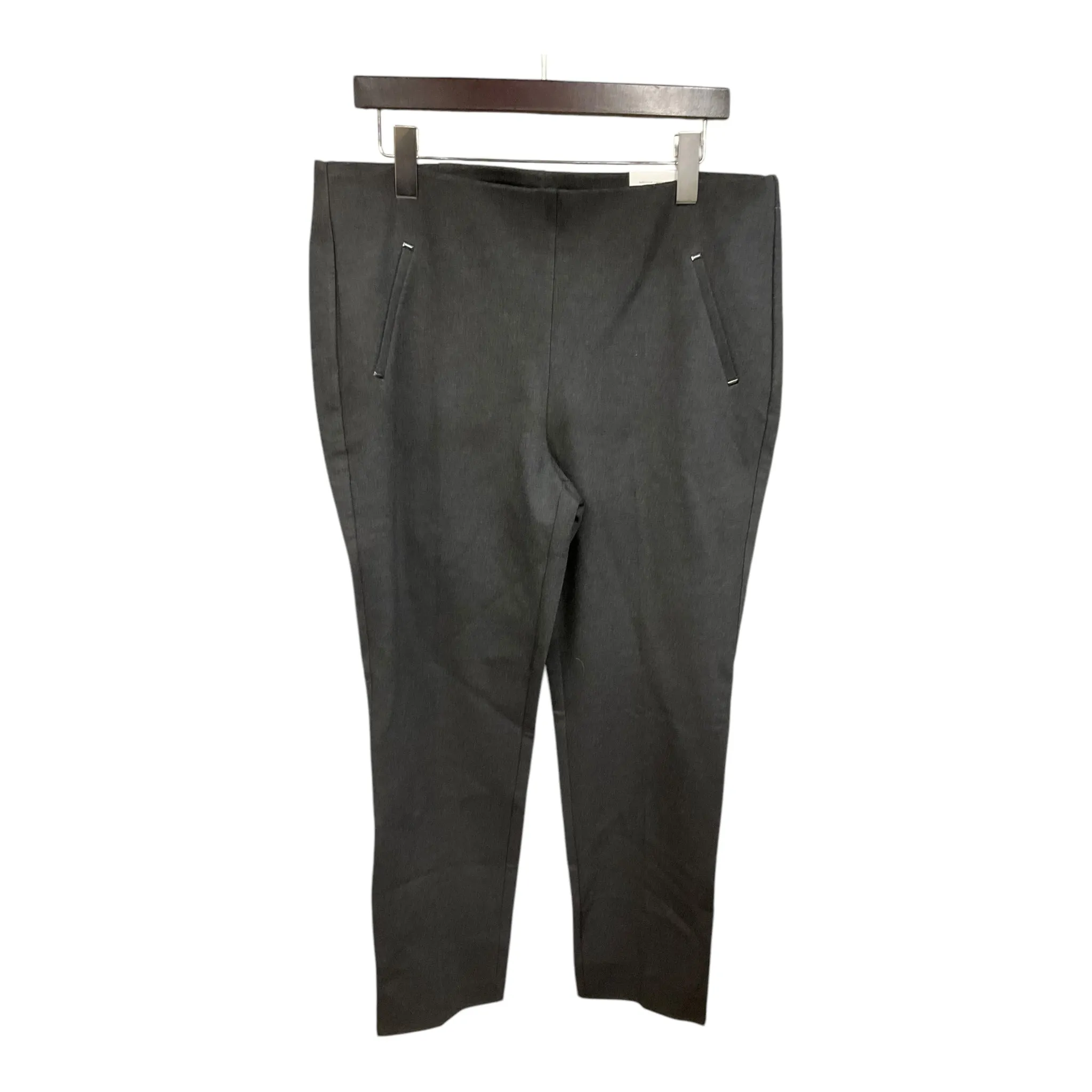 Pants Leggings By Chicos In Grey, Size: 12