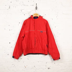 Patagonia Rain Jacket Coat - Red - L