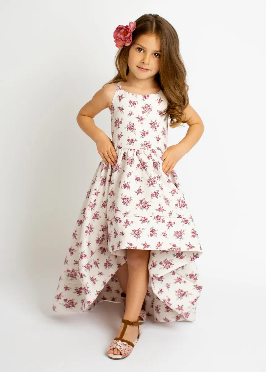 Pearl Dress in Cream Ditsy