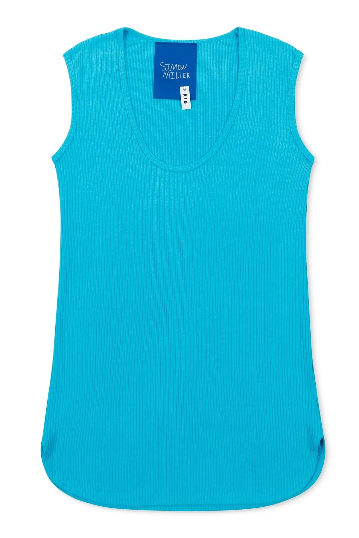 Pyaaw Tunic in Ocean Fine Rib