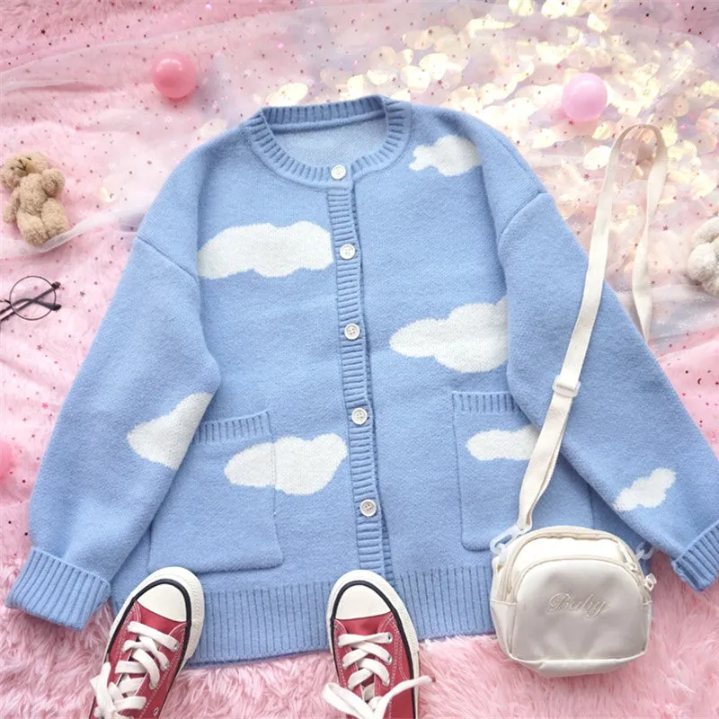 "CLOUD SWEATER" CARDIGAN N102203