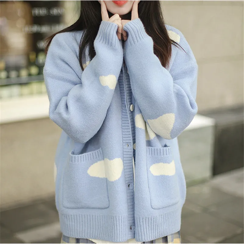 "CLOUD SWEATER" CARDIGAN N102203