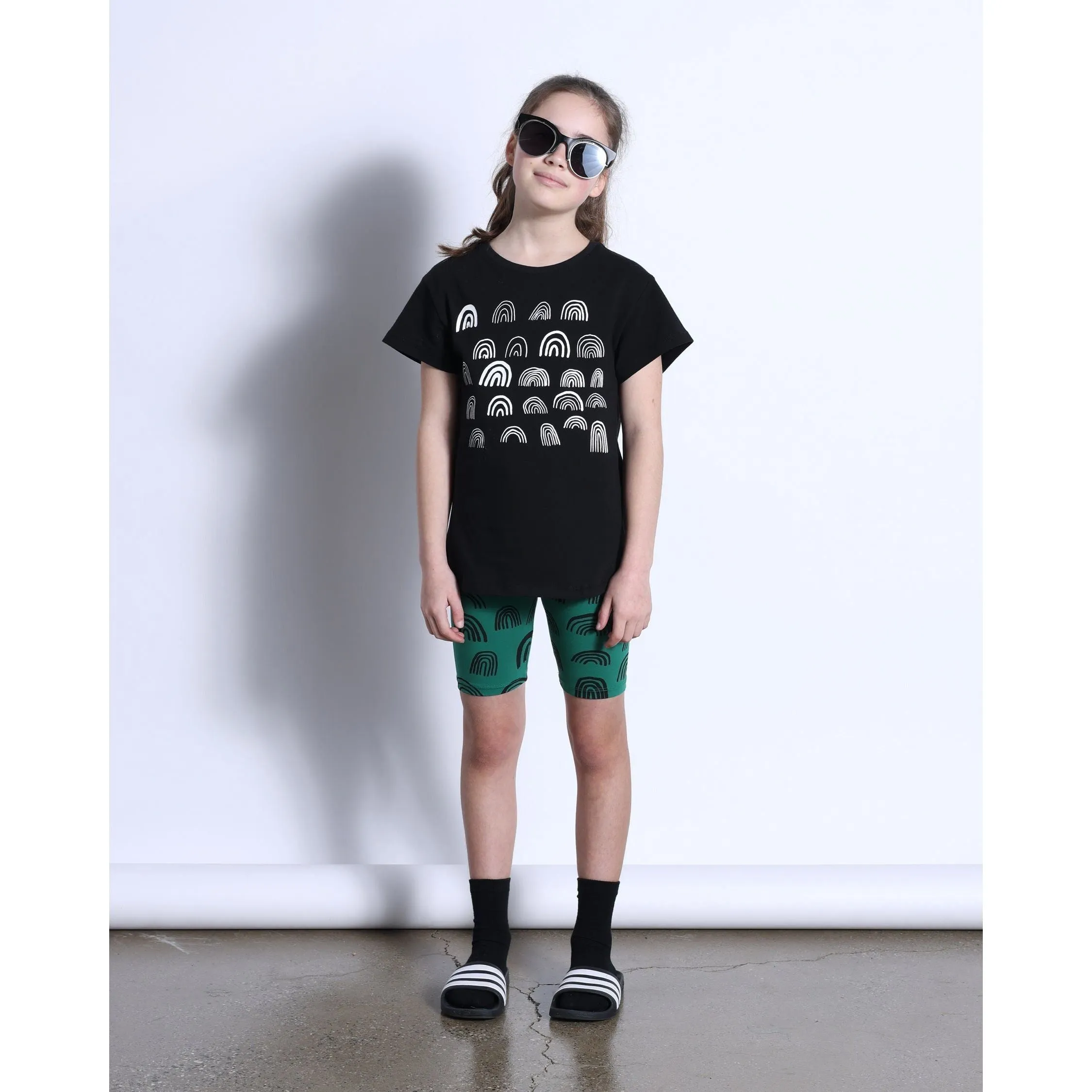 Rainbows Short- Kelly Green