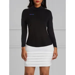 Rapheeze High Neck Long Sleeve Temp Regulatory Top
