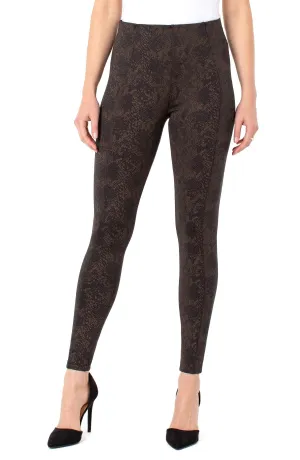 REESE ANKLE LEGGING IN COPPER PYTHON