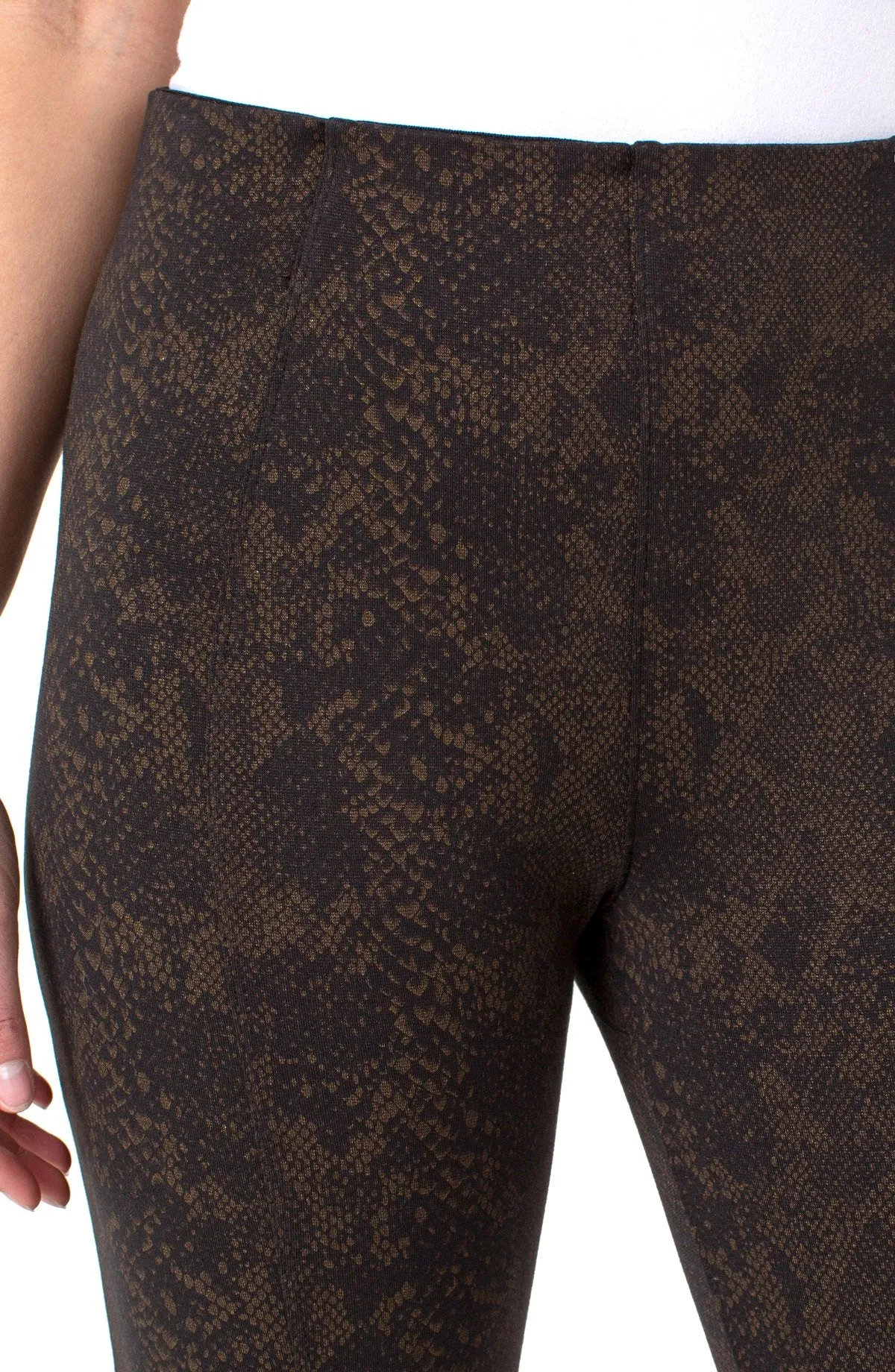 REESE ANKLE LEGGING IN COPPER PYTHON