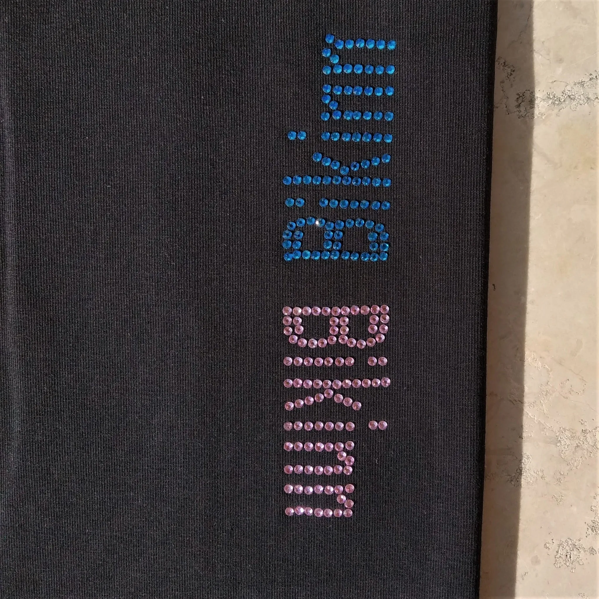 Rhinestone Bling-Bling Capri Leggings