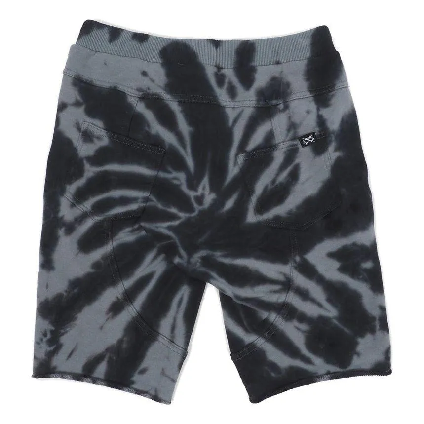 Ruckus Short - Black Tie Dye