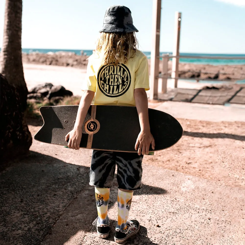 Ruckus Short - Black Tie Dye
