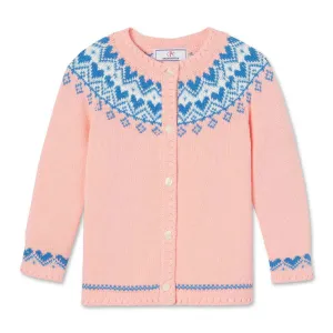 Sage Cardigan Fair Isle