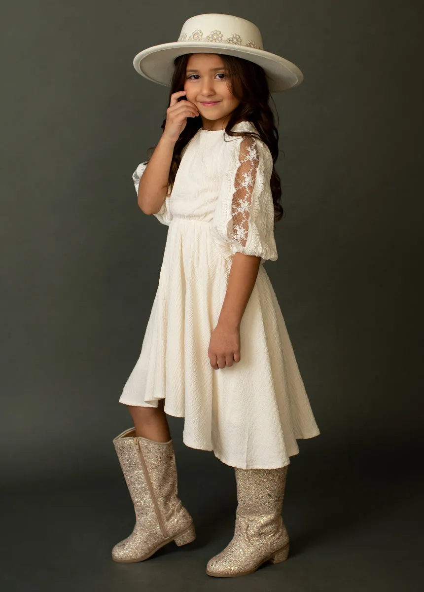 Sariyah Dress in Cream