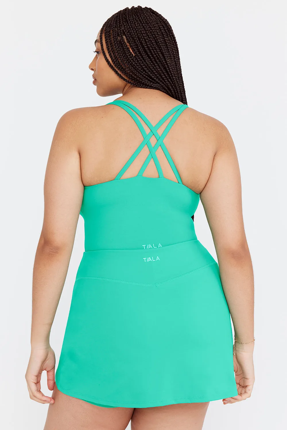 SKINLUXE SKORT - ALOE GREEN