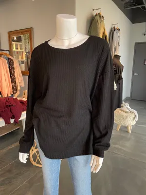 Slow Time Waffle Tunic