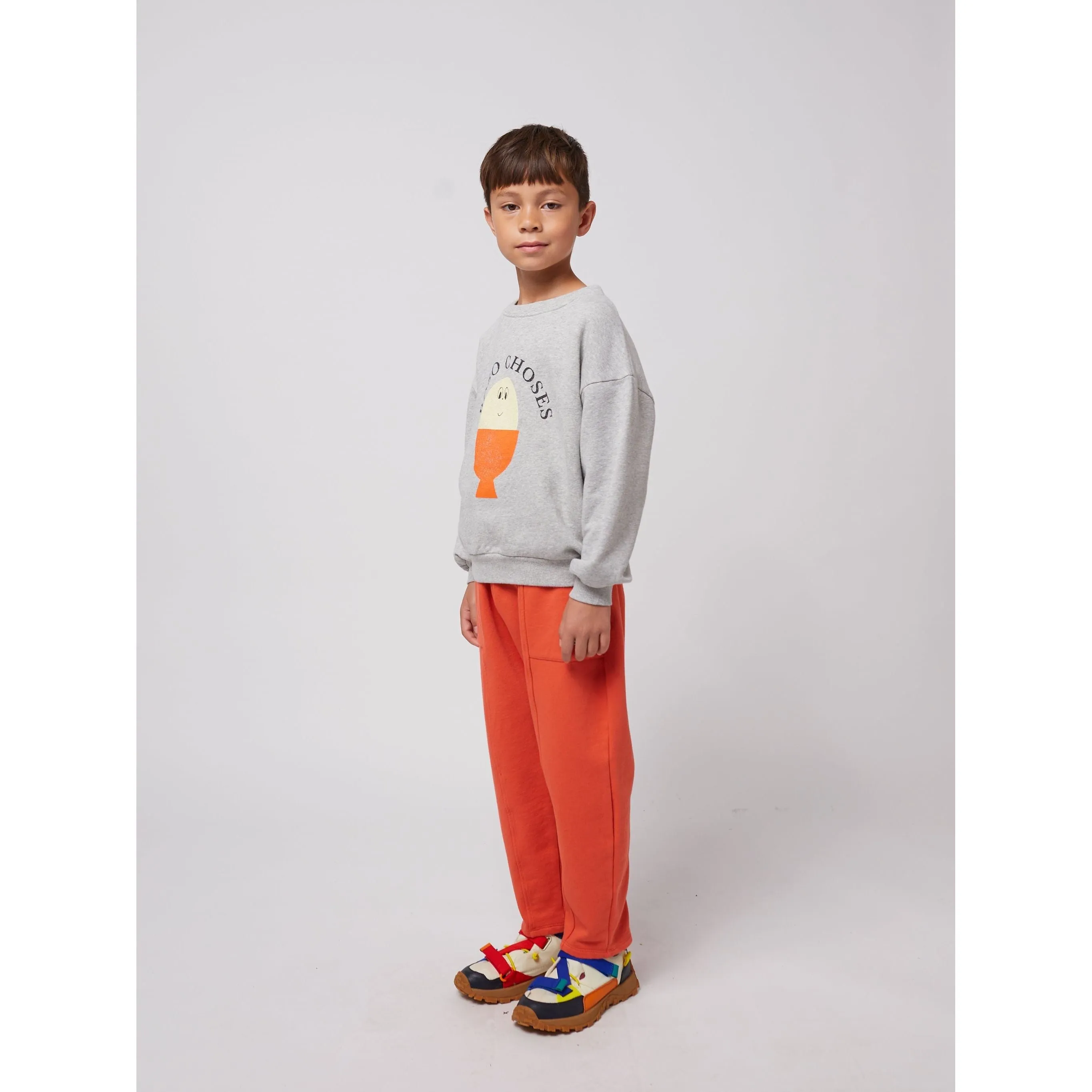 Smiling Red Jogging Pants