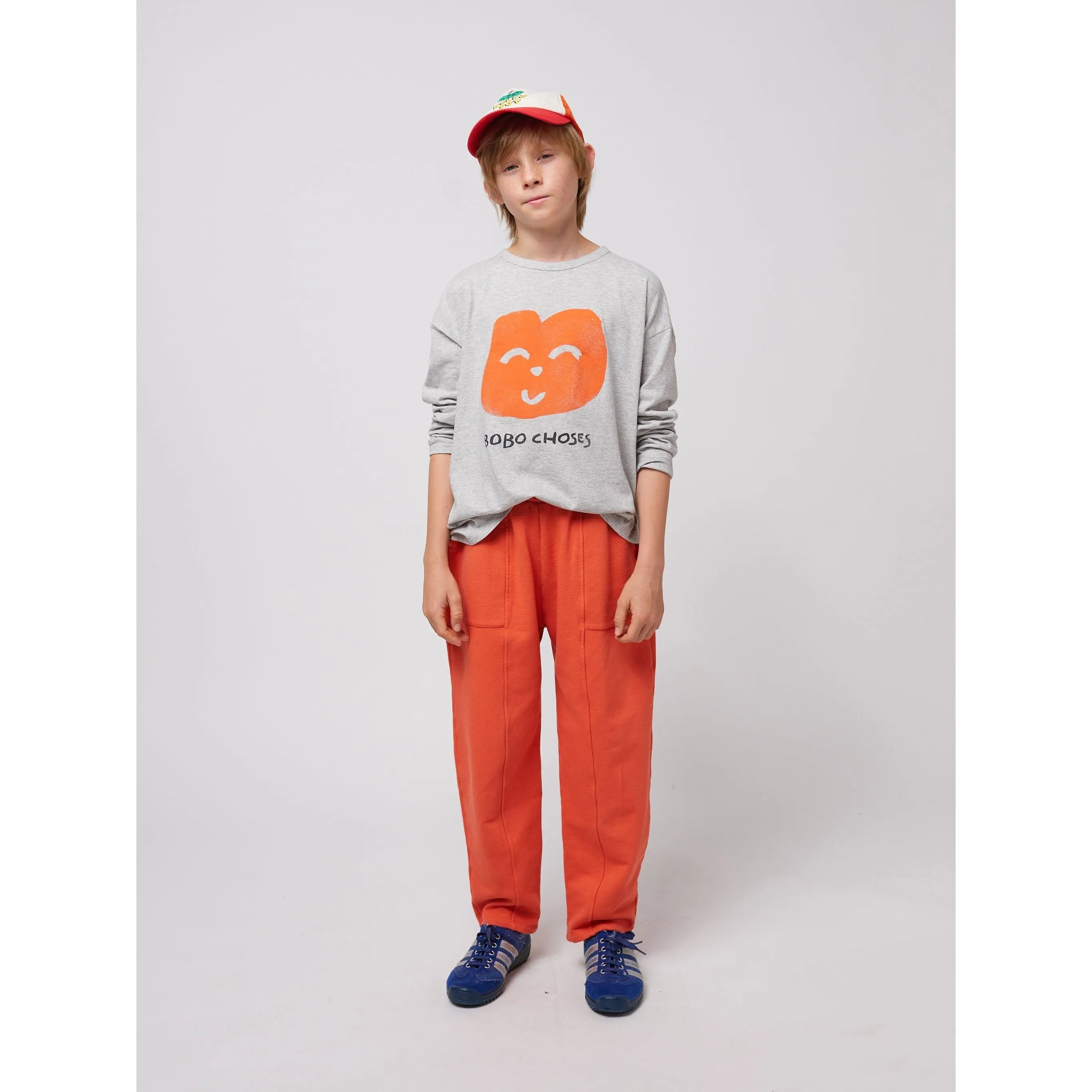 Smiling Red Jogging Pants
