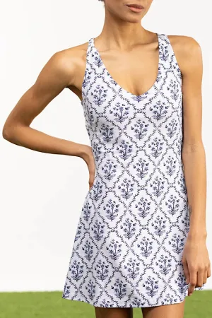 Smith & Quinn Camilla Sport Dress in Cornflower Tile