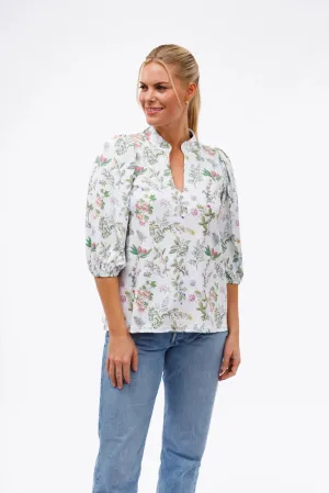 Smith & Quinn Eliza Top in Gardeners Bloom Print