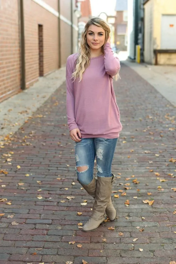 Snuggle Me Tunic Top