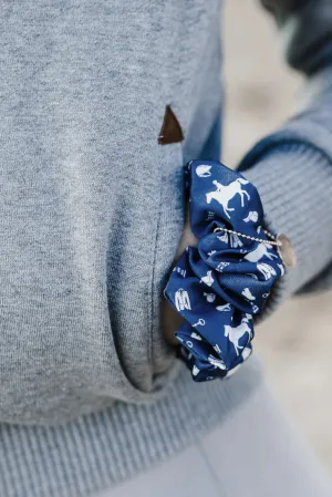 Spiced Equestrian Show Circuit Scrunchie