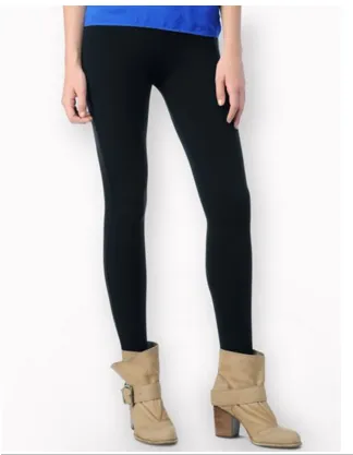 Splendid French Terry Leggings | Black | SALE
