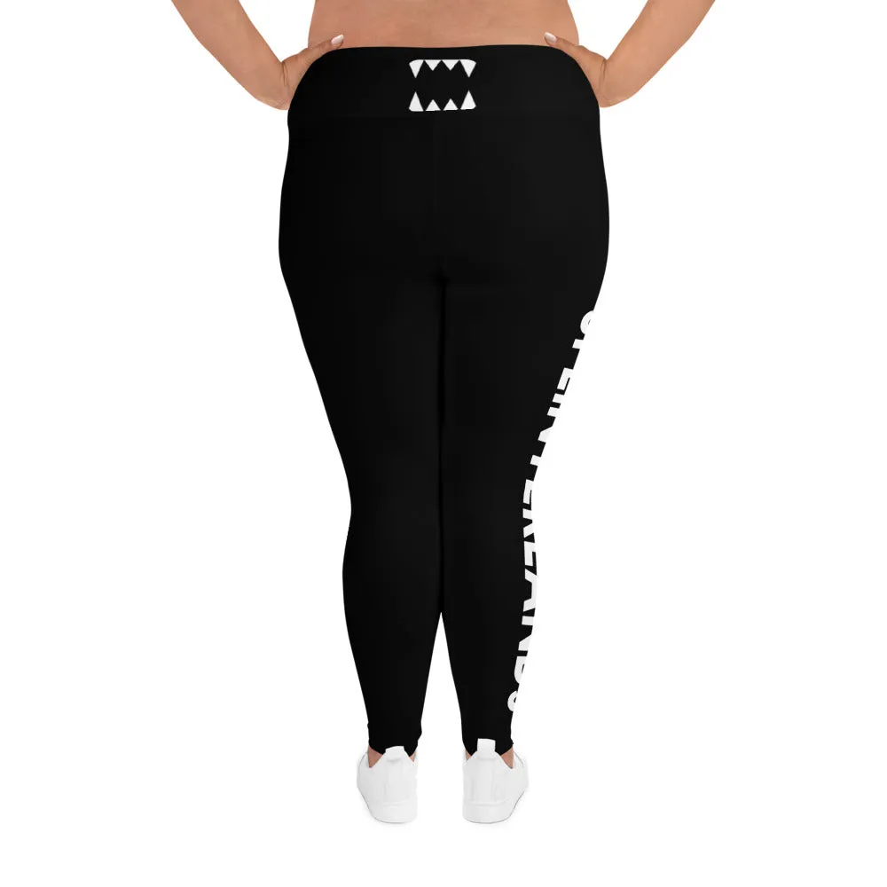 Splinterlands All-Over Print Plus Size Leggings
