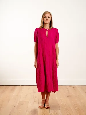 springs dress - prickly pear pink