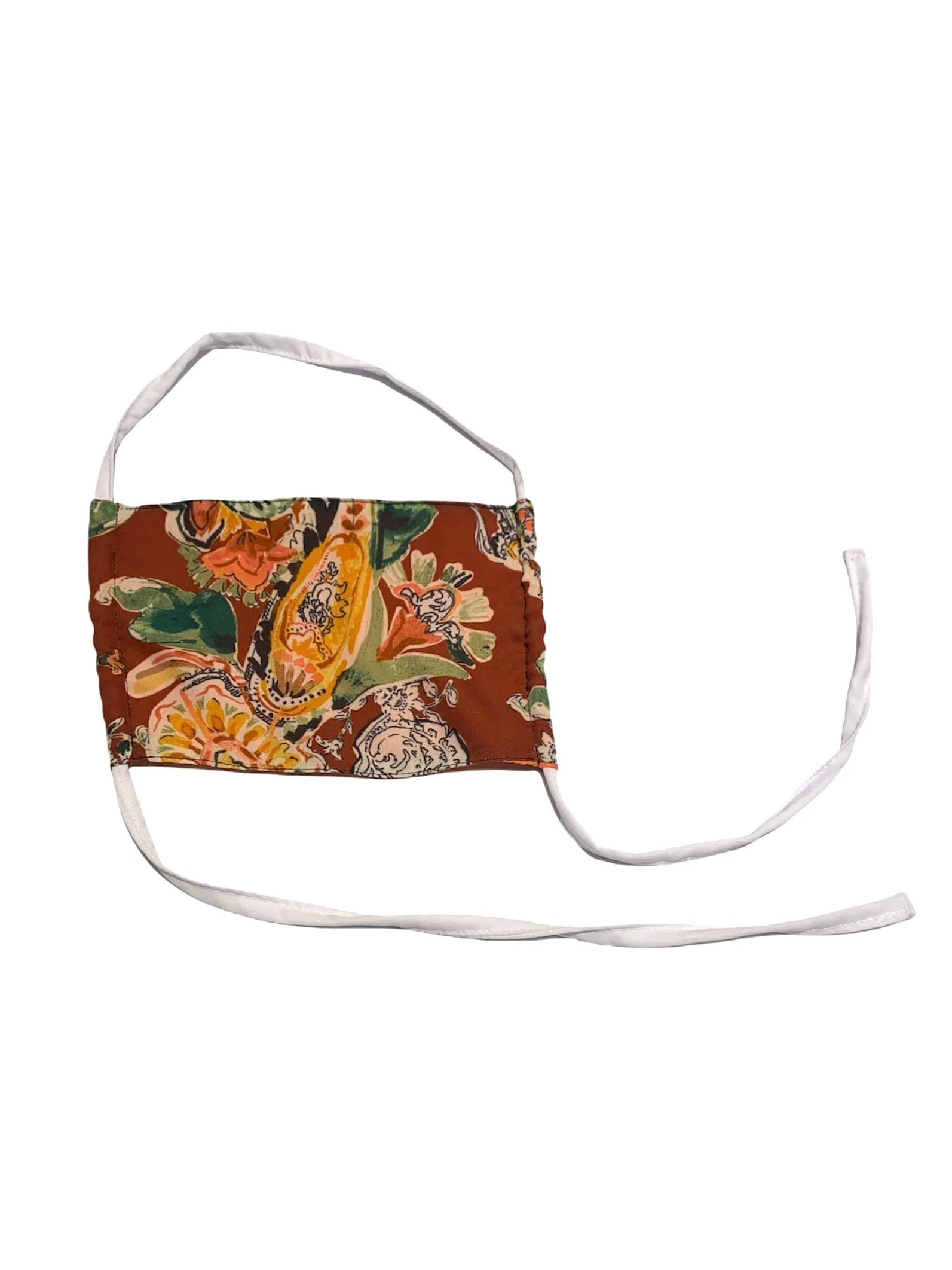 SULYVETTE DÍAZ- Paisley Print Tunic/Face Mask Combo