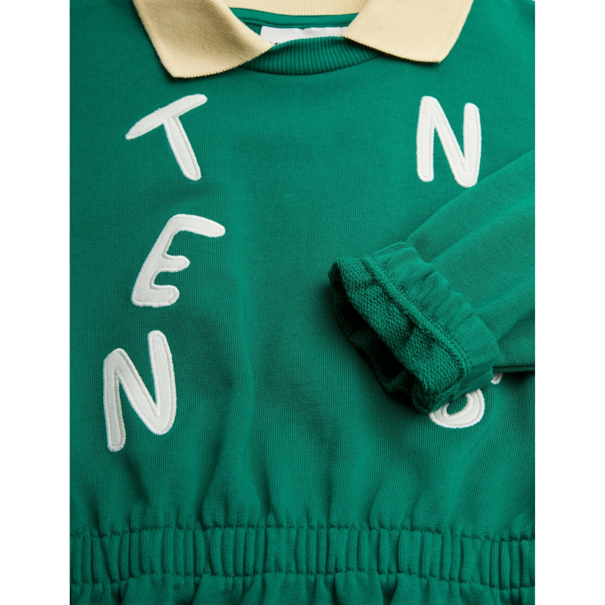 Tennis Application Collar Sweatdress