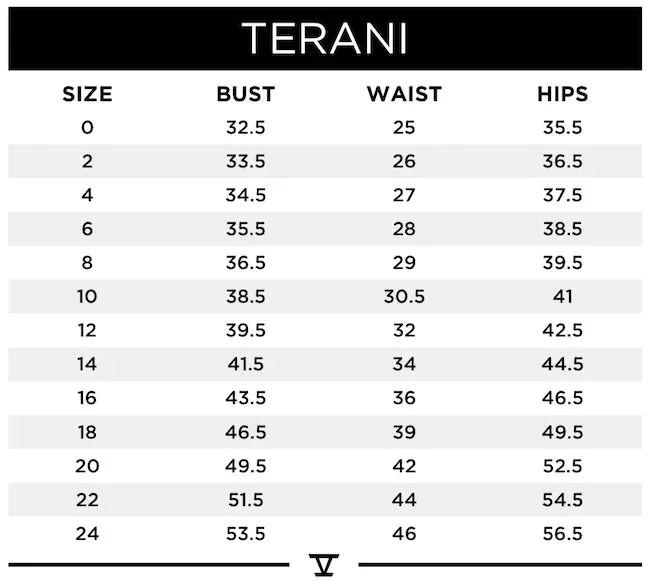 TERANI COUTURE EVENING 1821E7101 Dress