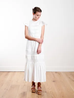 the blackbird dress - cream