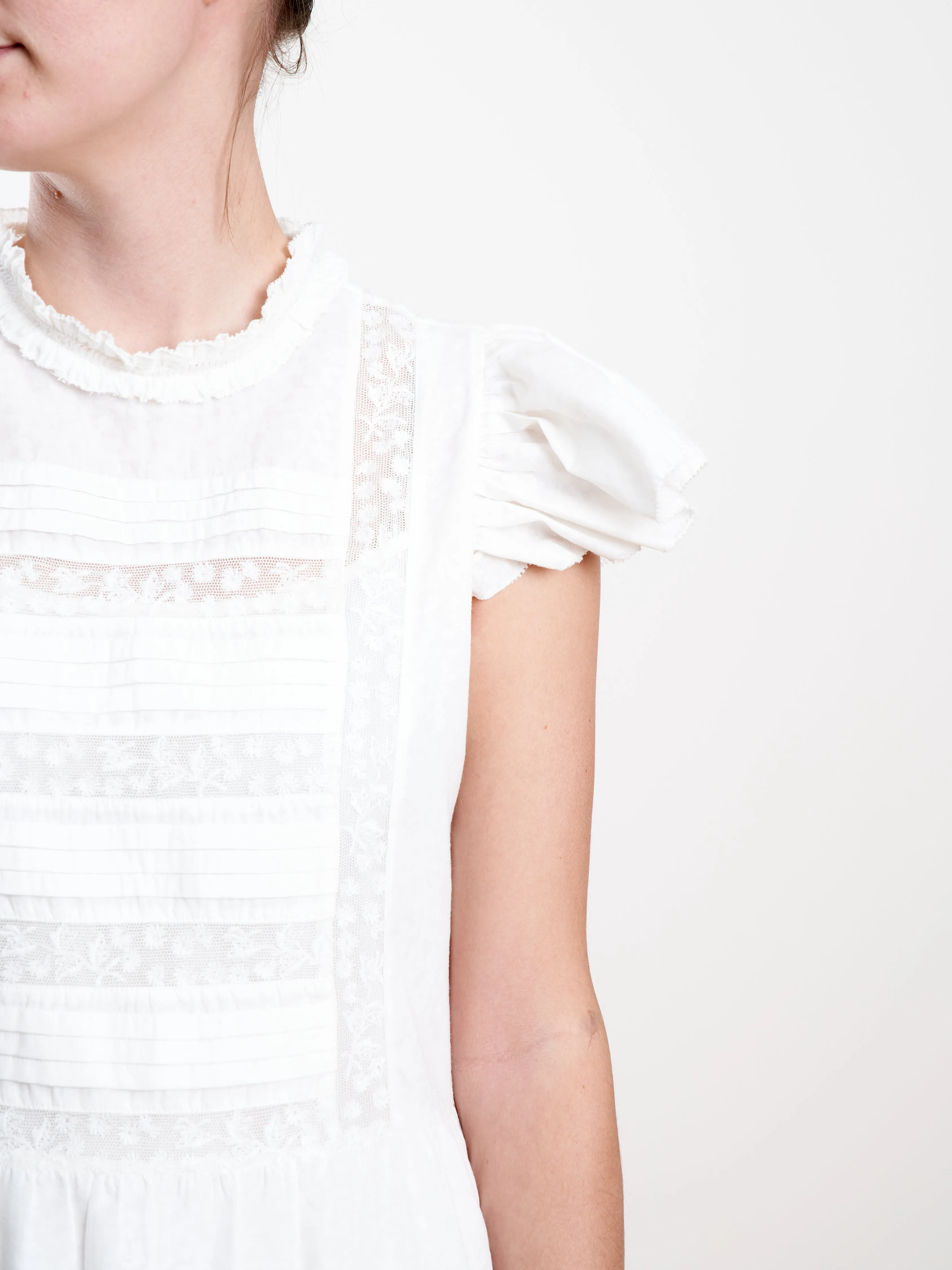 the blackbird dress - cream