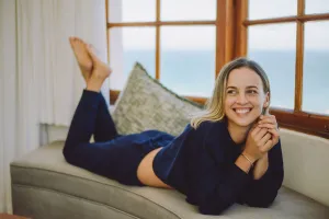 THE JESS LOUNGE PANTS | NAVY