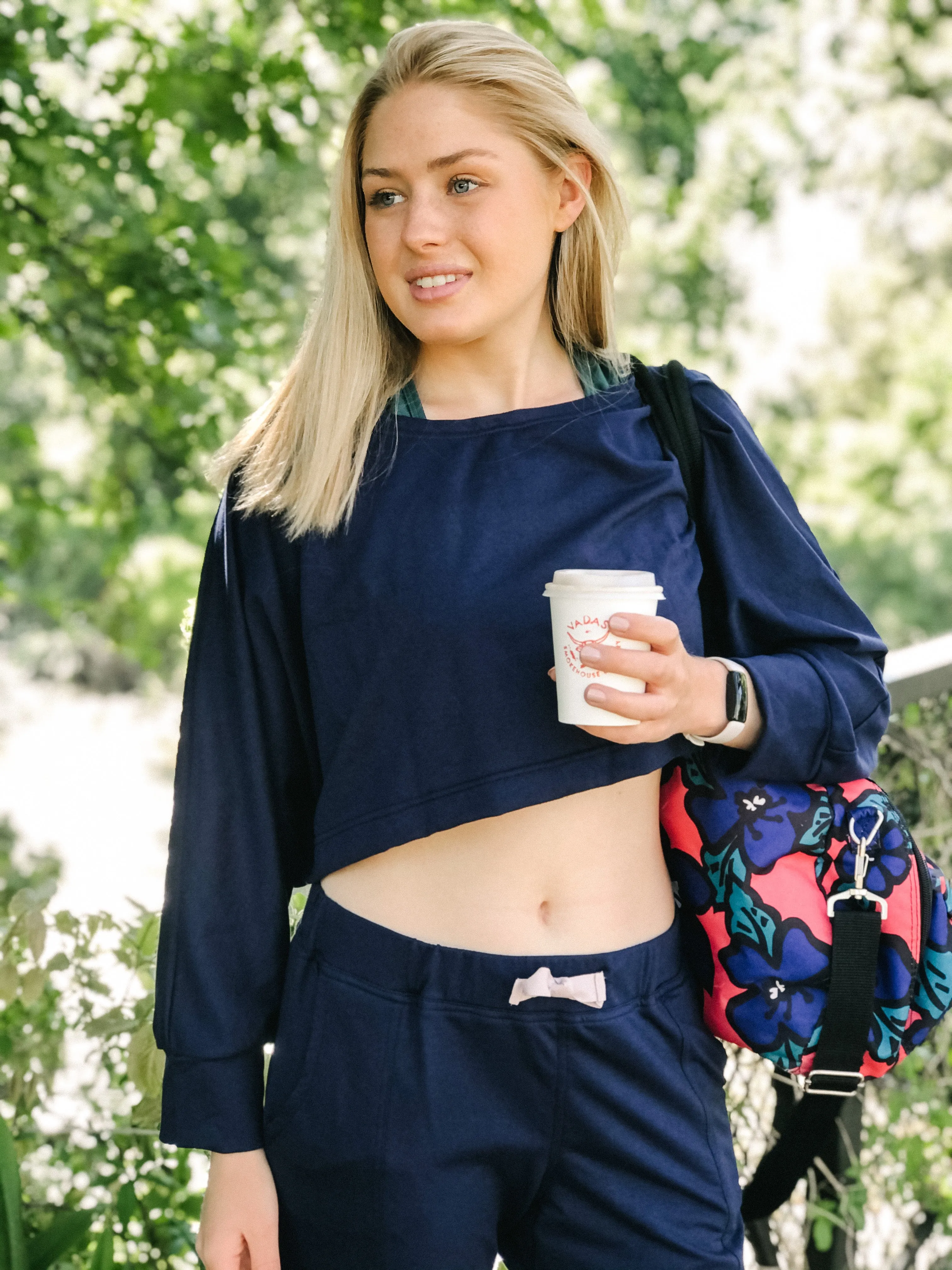 THE JESS LOUNGE PANTS | NAVY