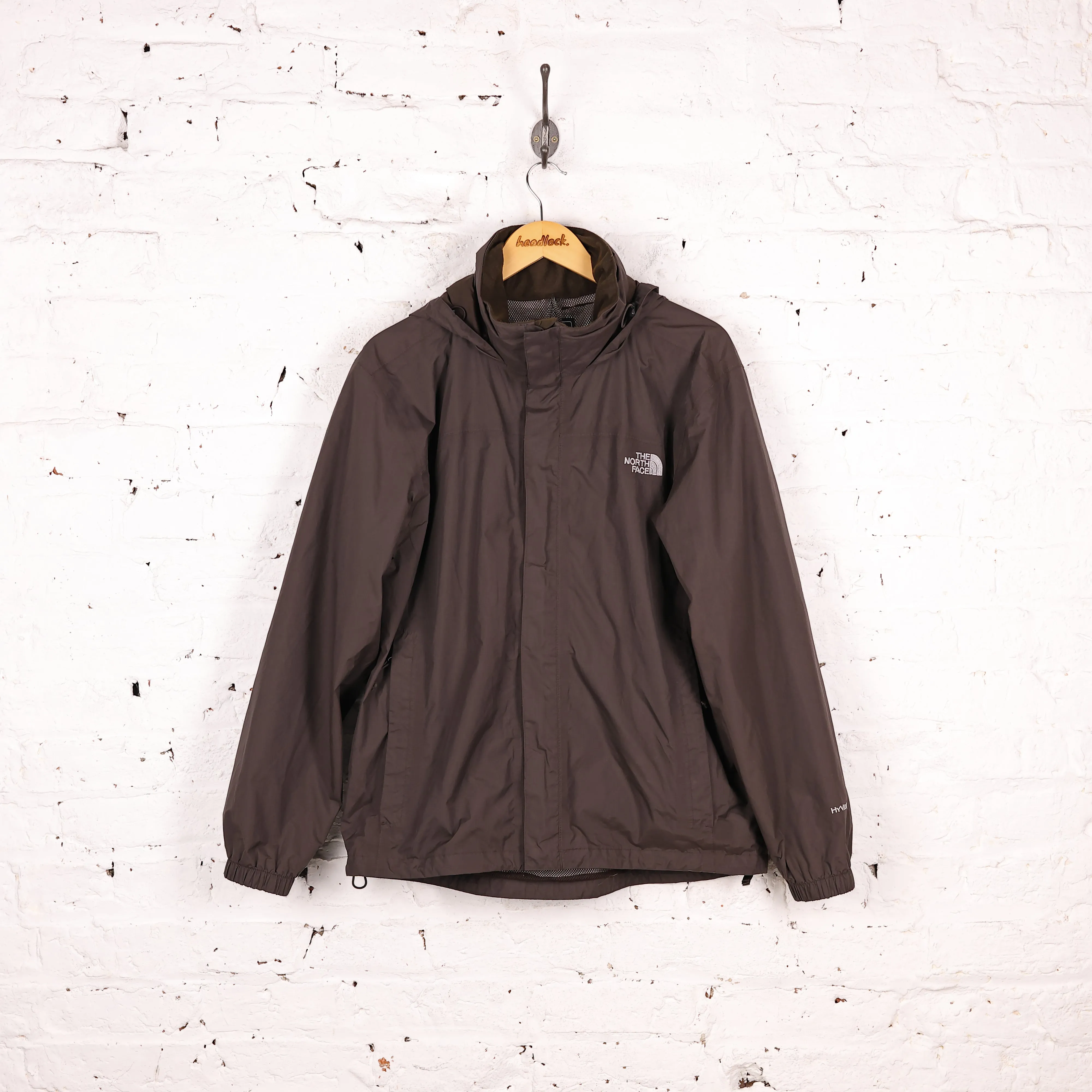 The North Face Hyvent Rain Jacket - Brown - M