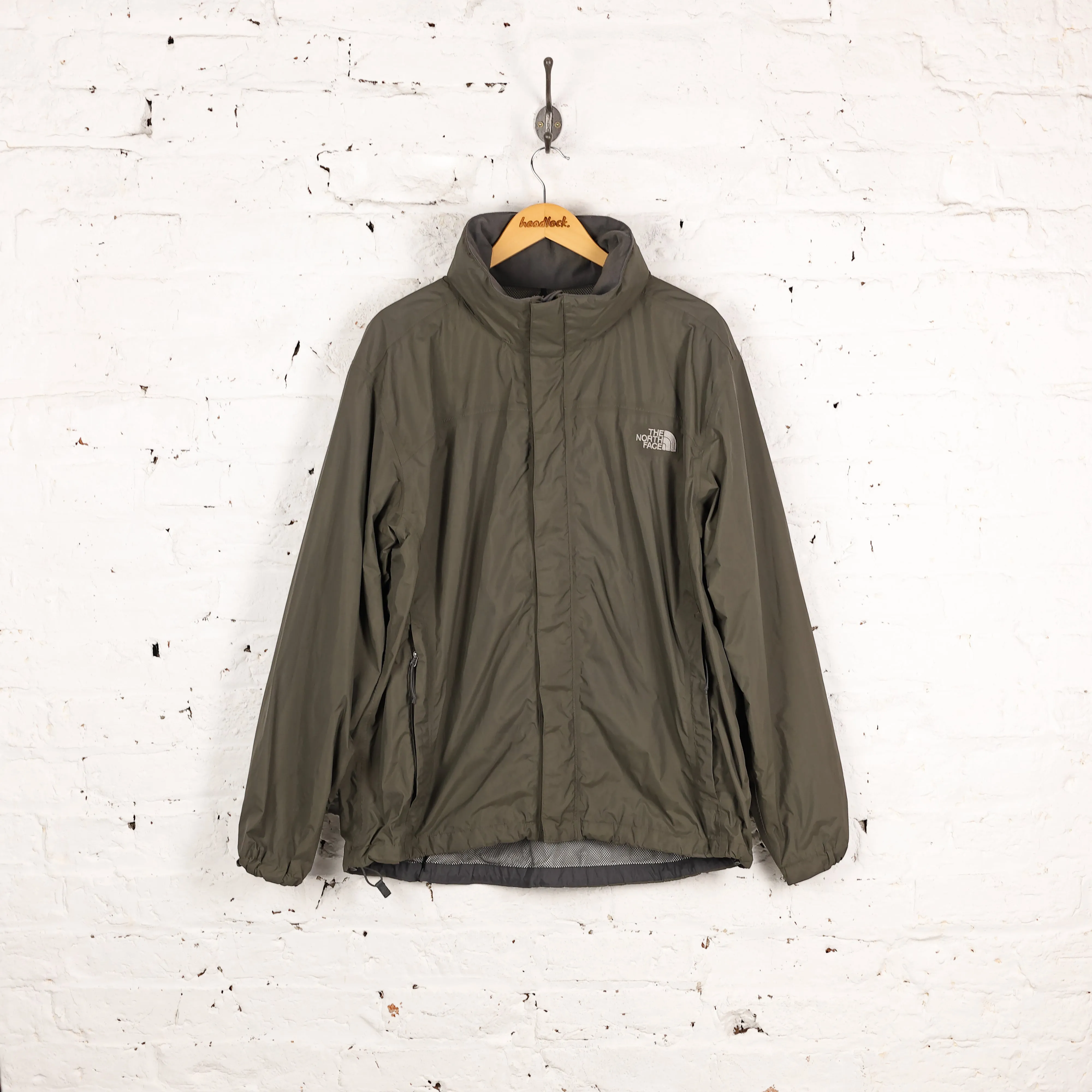The North Face Hyvent Rain Jacket - Green - L