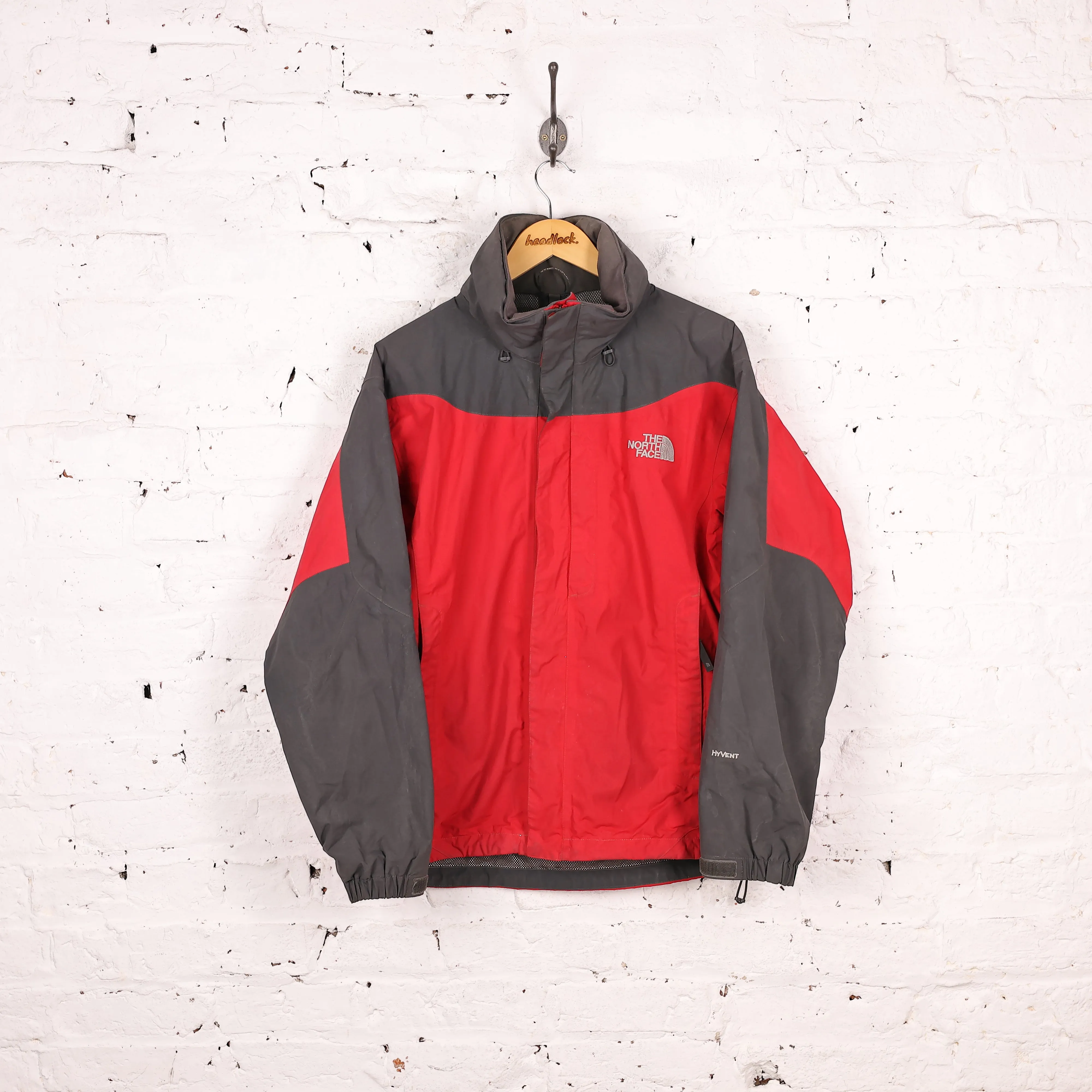 The North Face Hyvent Rain Jacket - Red - S