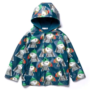 Toasty Puffin Raincoat - Teal