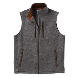 TOM BECKBE KNIT VEST - PEWTER