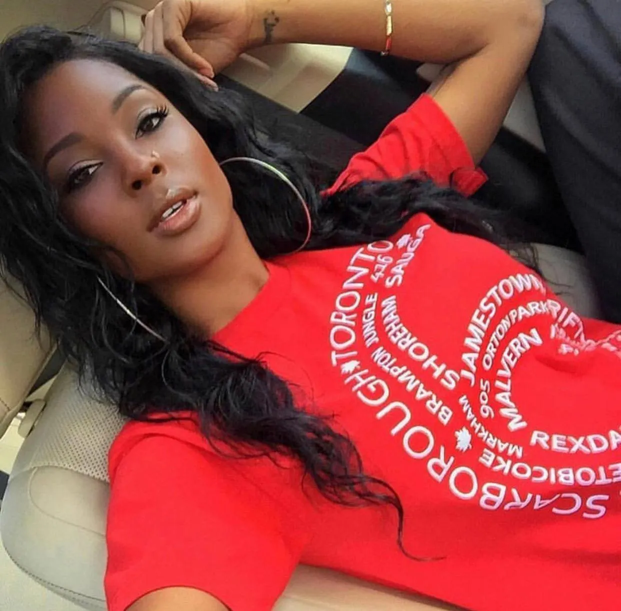 TORONTO 6 SIDE T-SHIRT (RED)