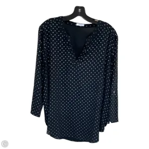 Tunic 3/4 Sleeve By Maurices In Black, Size: Xl