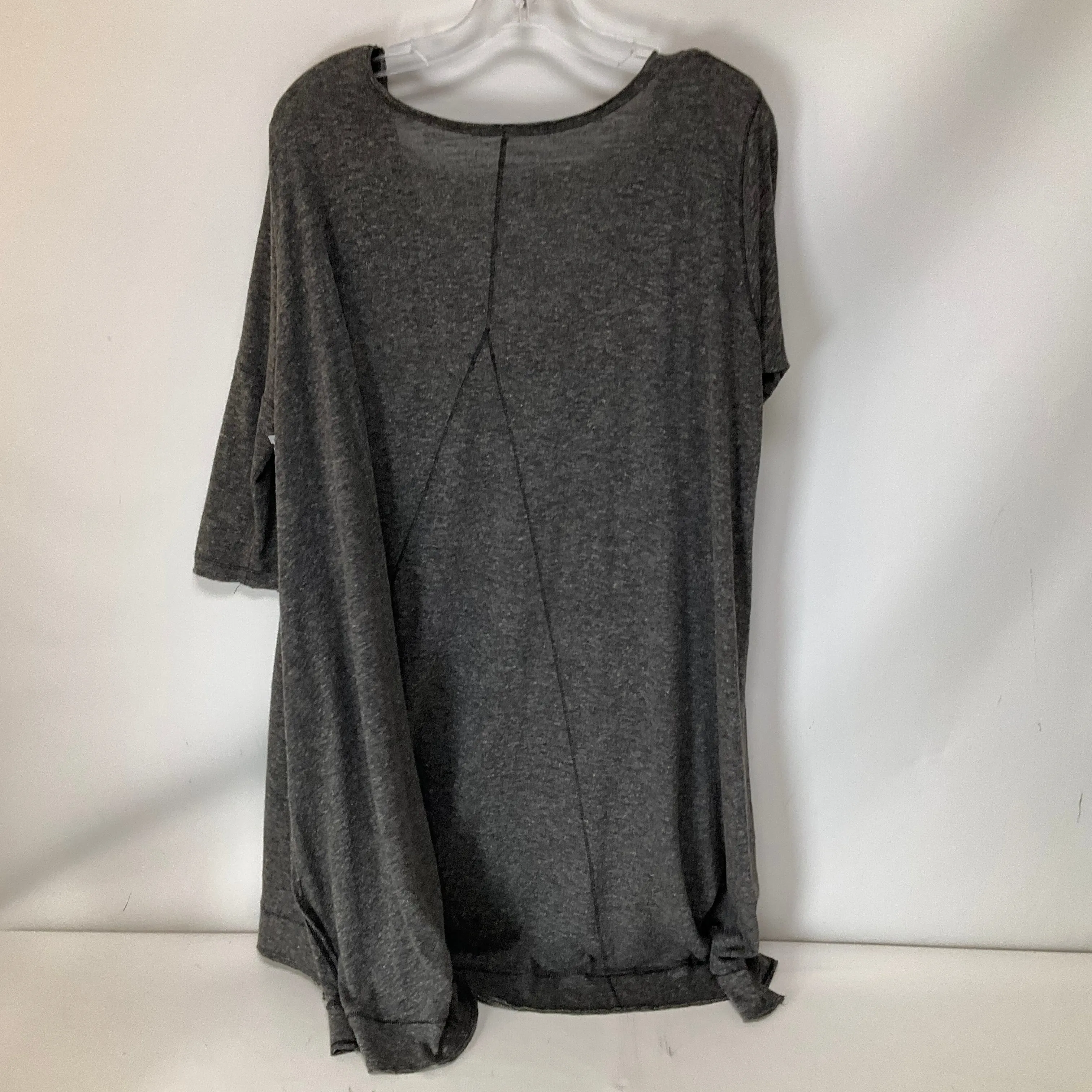 Tunic 3/4 Sleeve By We The Free In Grey, Size: L