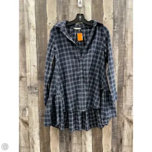 Tunic Long Sleeve By Easel In Blue, Size: S