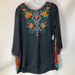 Tunic Long Sleeve By John Mark In Grey, Size: L