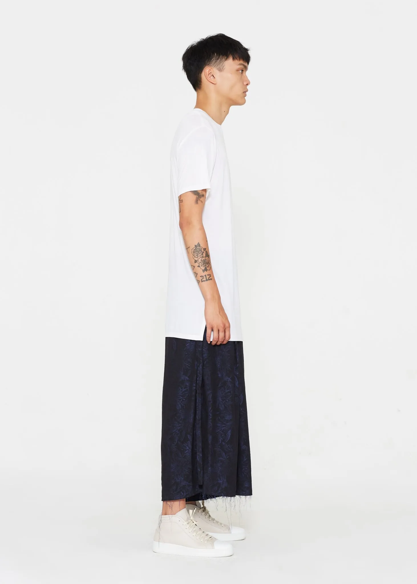 Tunic White Cupro Tee