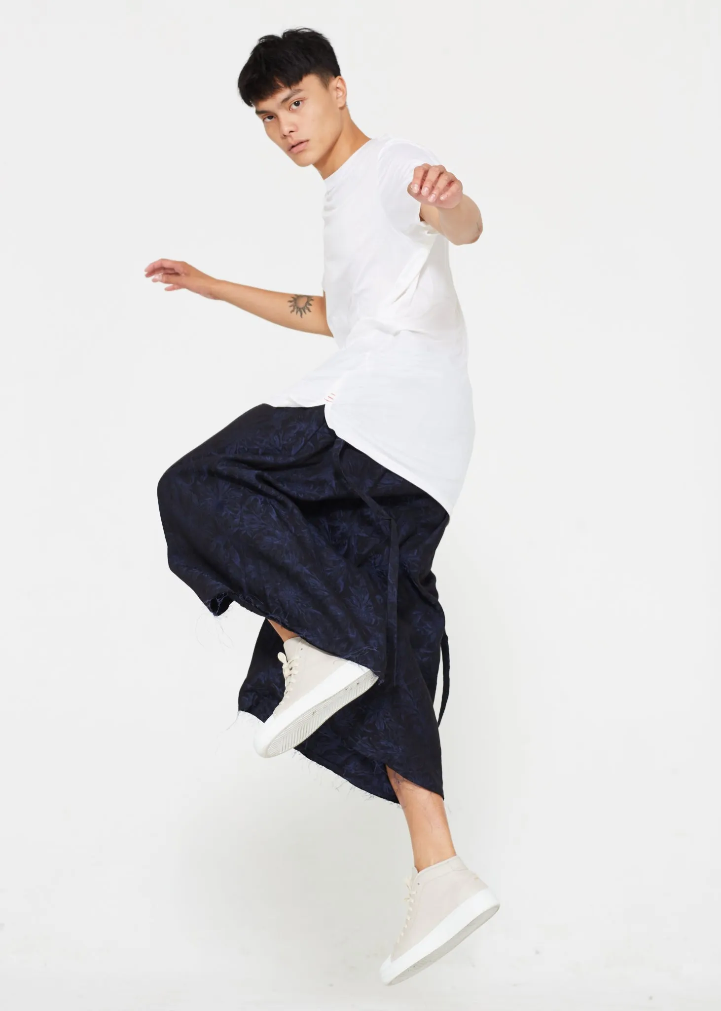 Tunic White Cupro Tee