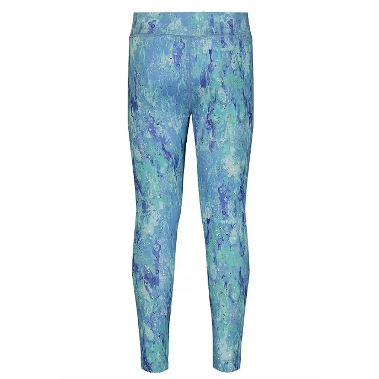 Under Armour Girl's UA Foiled Distressed Marble Leggings