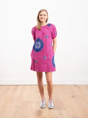 waverly dress - fuchsia